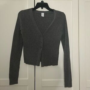 gilly hicks gray cardigan
